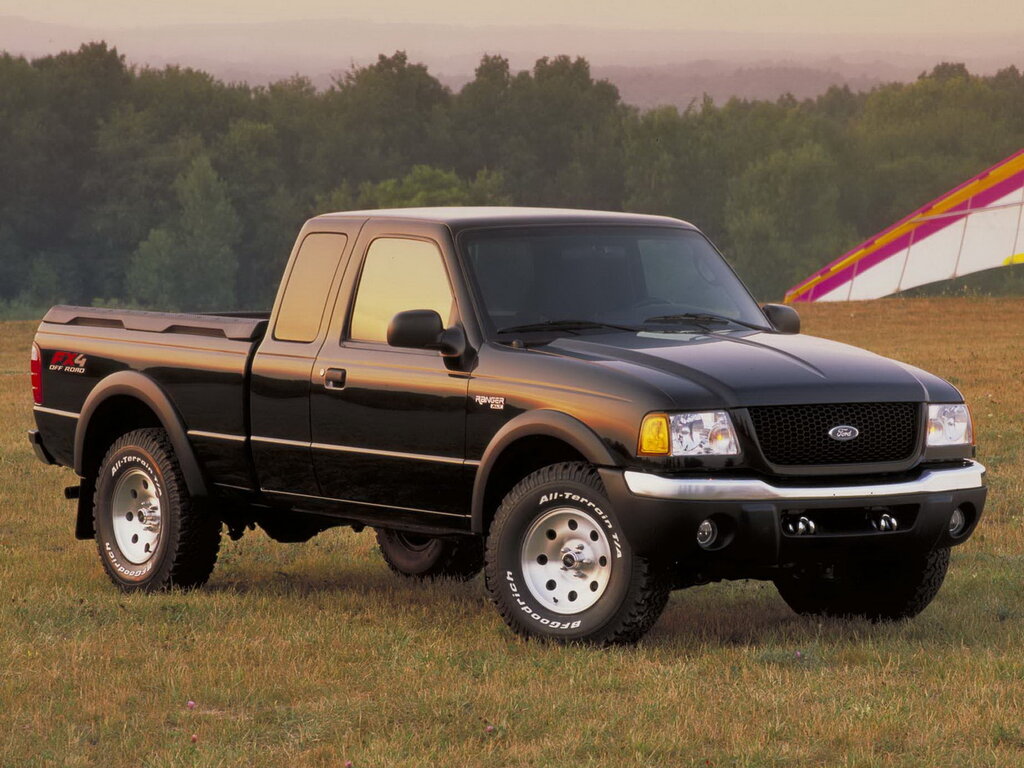 Ford Ranger 3 поколение, рестайлинг, пикап (12.2000 - 05.2003)